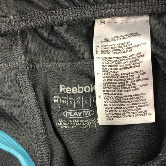 Reebok Women’s Gray Work Out Shorts M - Picture 4 of 5